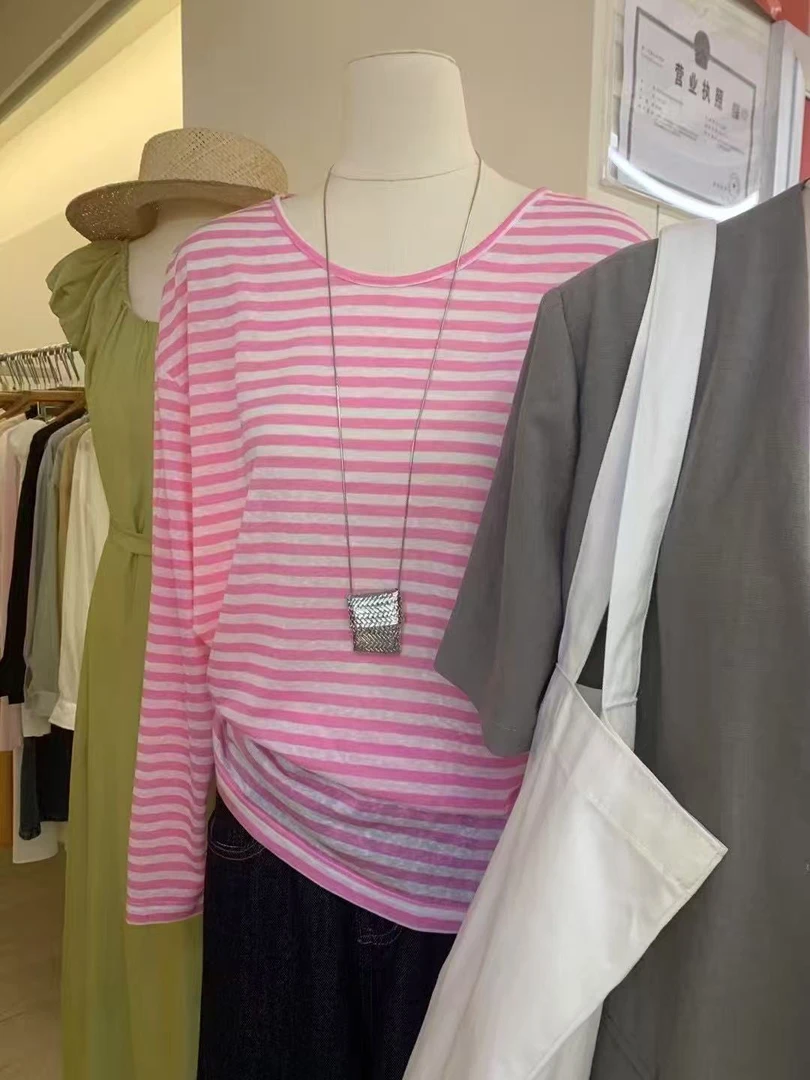 HY MOXI（794640#）圆领显瘦气质防晒罩衫kc