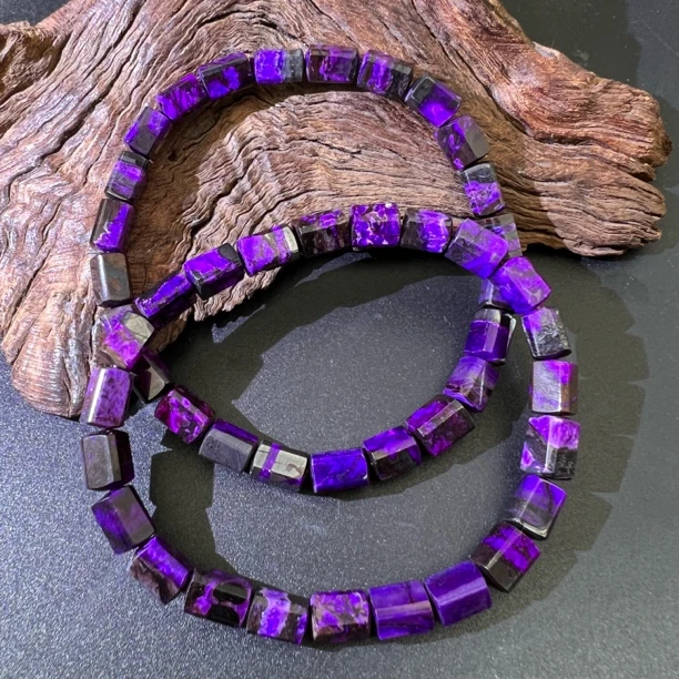 天然舒俱来手串方块丝绒5多样性发一DD1883