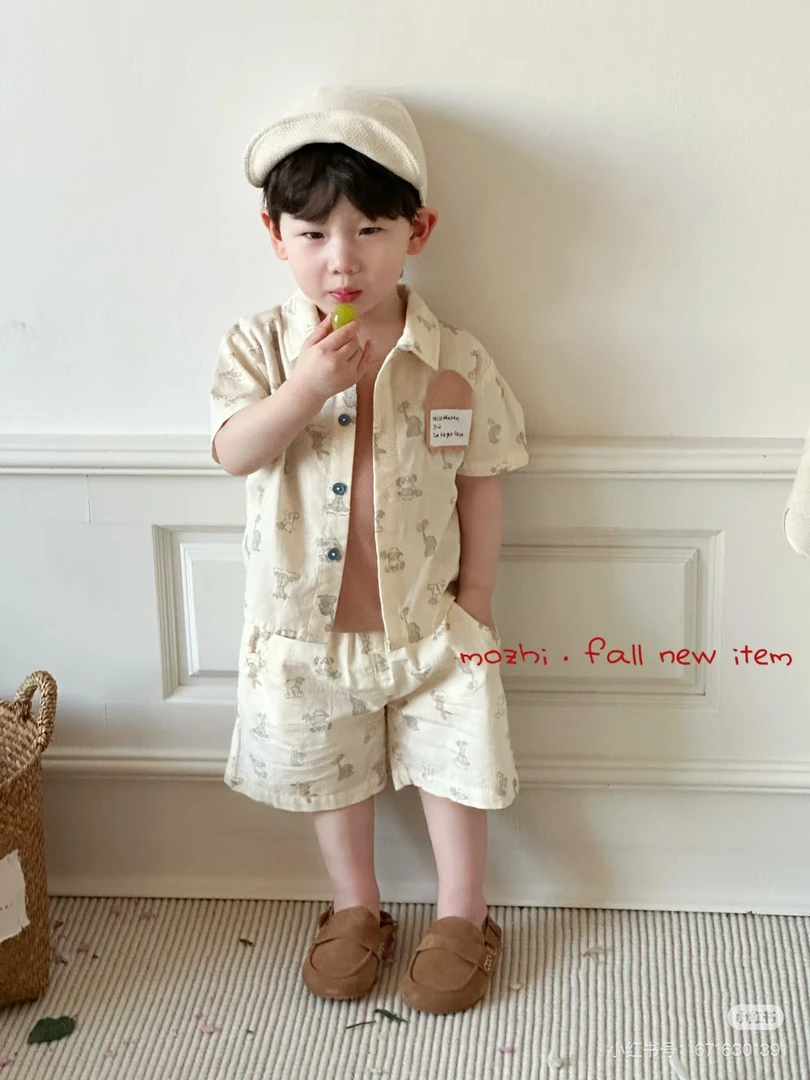 MOZHI男宝三件套【no退】