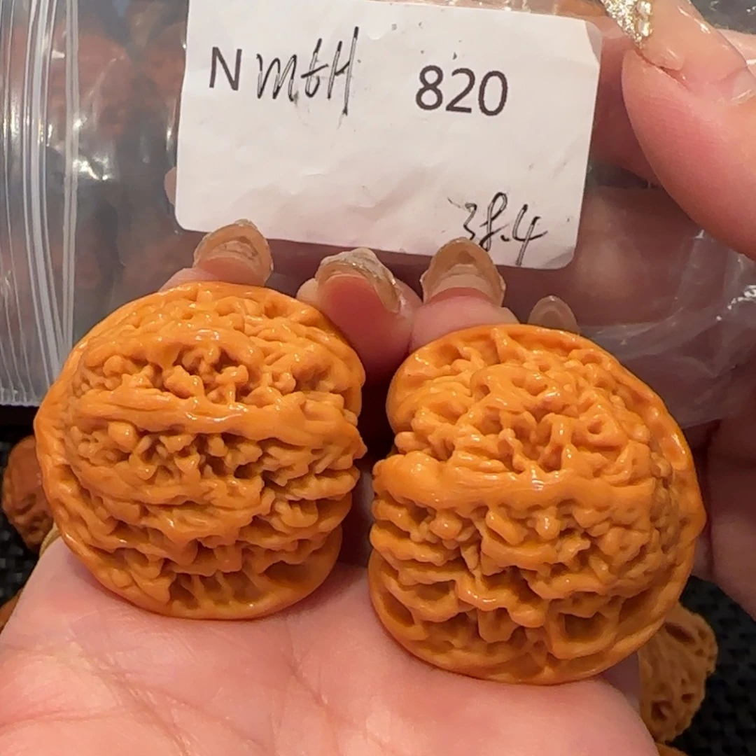桃核吊坠繁****风满天星38精品