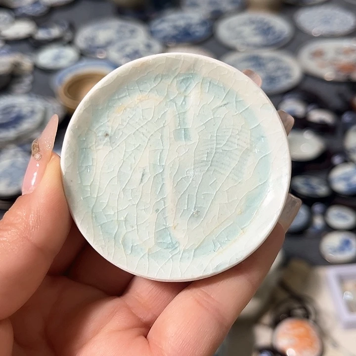 瓷片?****e瓷片茶托喝茶非常不错