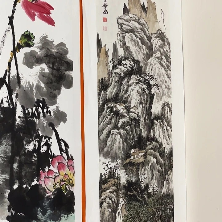 国画张圣敏先生纯手绘作品