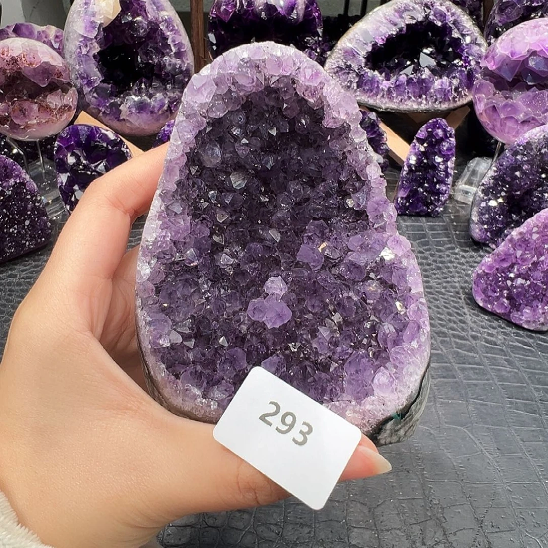 珠宝半成品未镶嵌紫晶