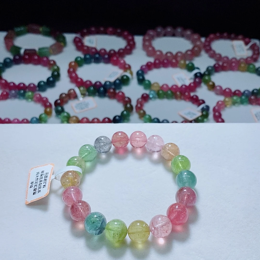 手链未镶嵌碧玺10.7mm左右