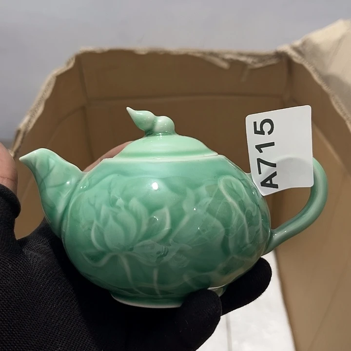 瓷片茶摆件工艺品摆件666