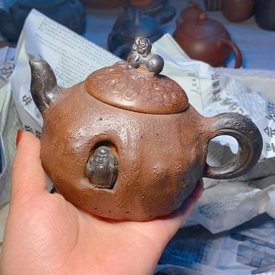 全手工制作宜兴紫砂壶