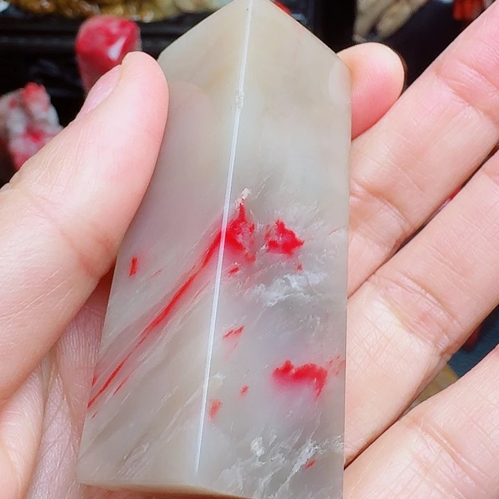 昌化鸡血石昌化鸡血精品印章