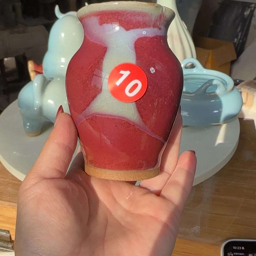 瓷摆件郑家钧窑摆件