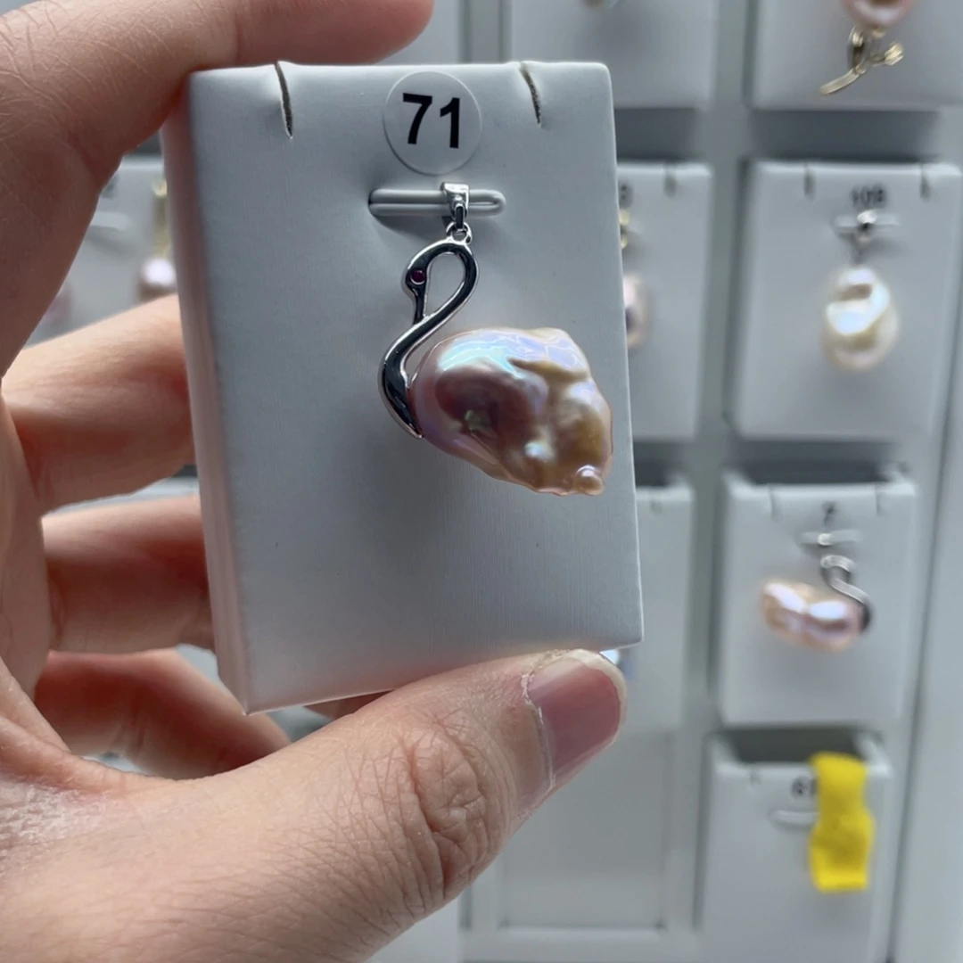 颈饰淡水珍珠合金