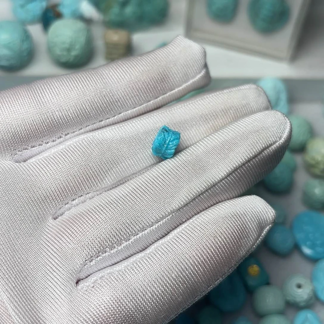 绿松石珠宝半成品未镶嵌