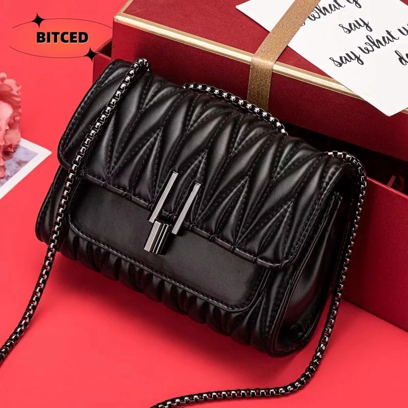 香港品牌2025奢侈多功能网红秋冬新款女包包百搭斜挎包女包菱格包