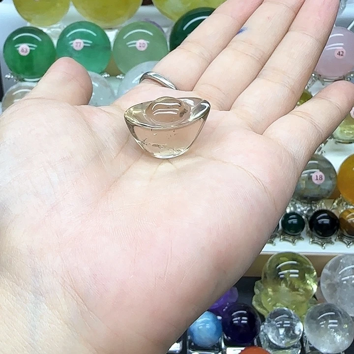 水晶珠宝半成品未镶嵌