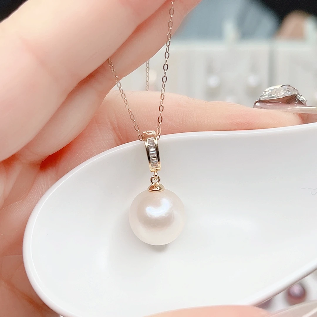 合金吊坠(赠链)淡水珍珠