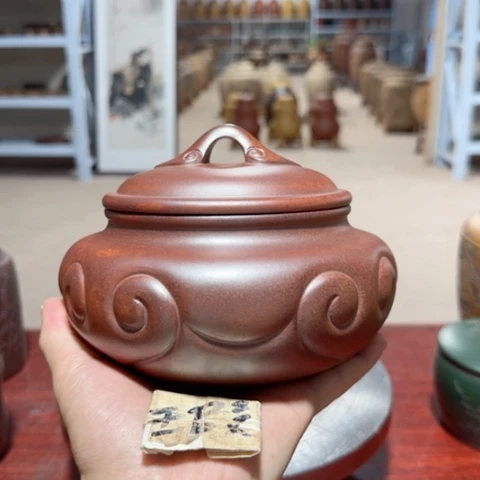 紫砂茶叶罐。。。。。。。。
