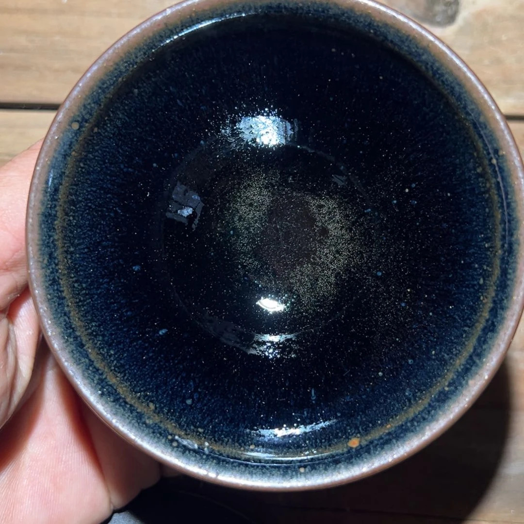 茶盏老表柴烧作品455