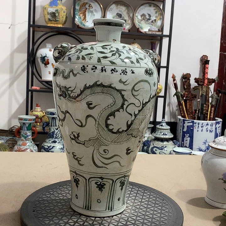 摆件陶博古架陶瓷摆件