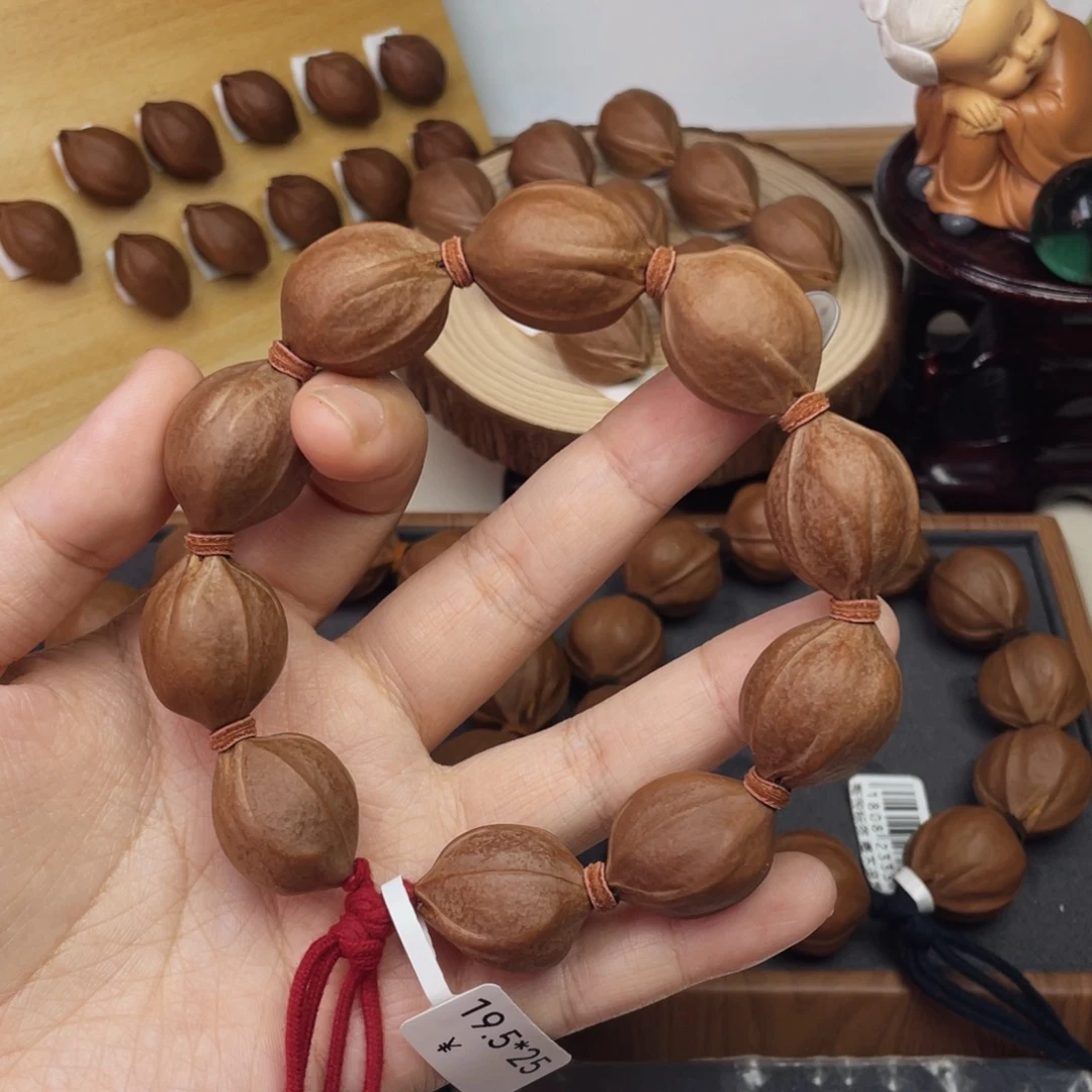 武***店手串/手链橄榄核19.525梅林铁核