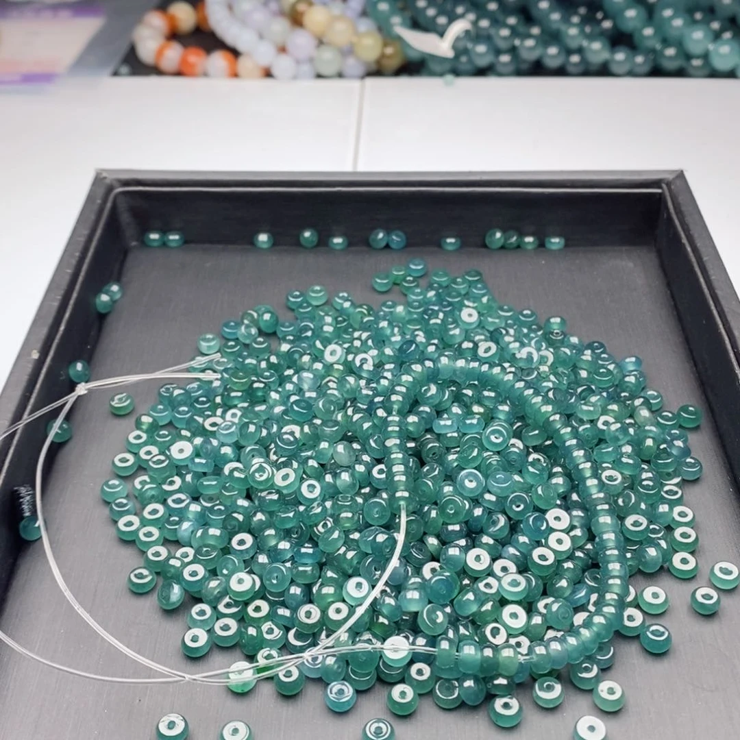 翡翠手链未镶嵌多样性发货散珠自选