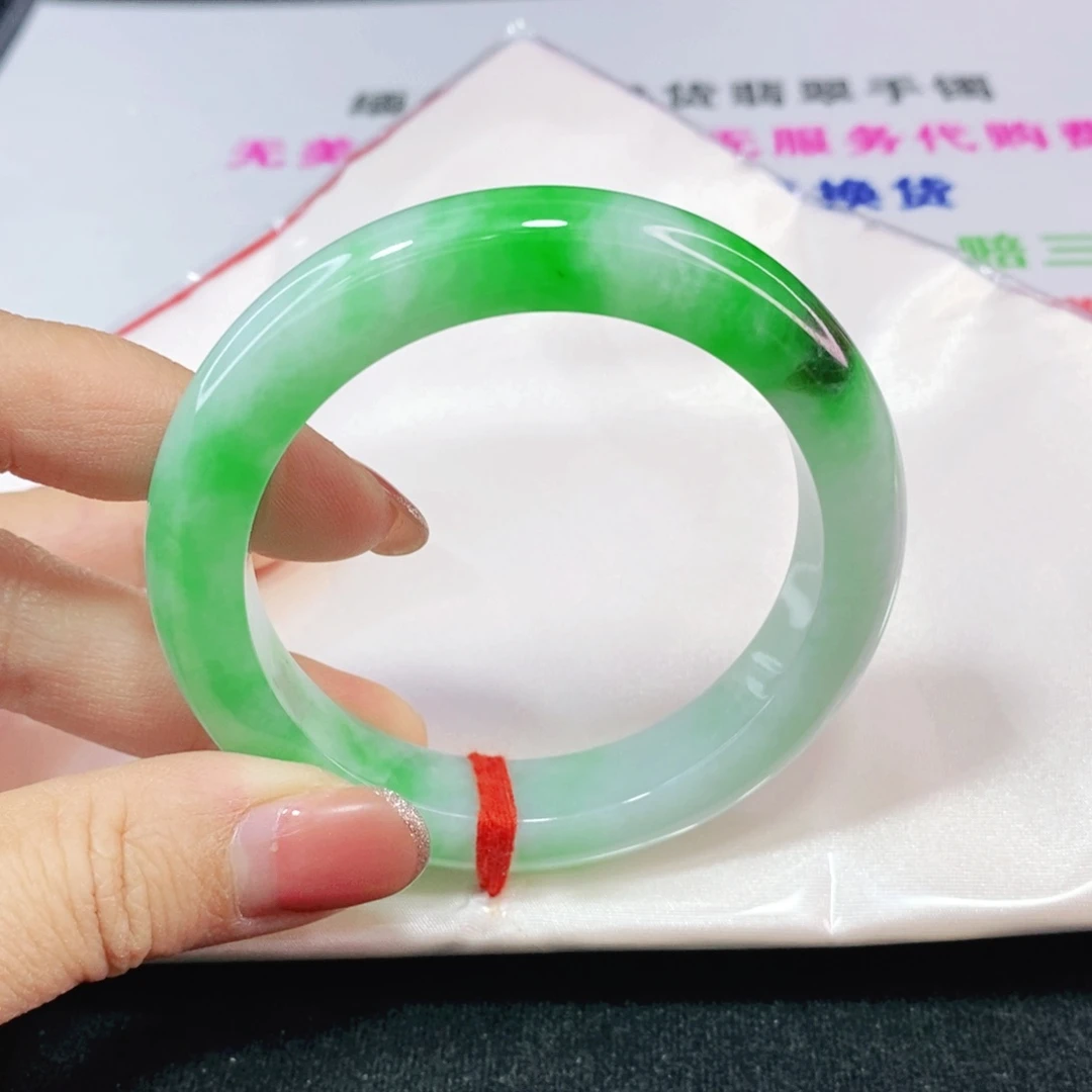 未镶嵌手镯翡翠54.6圈
