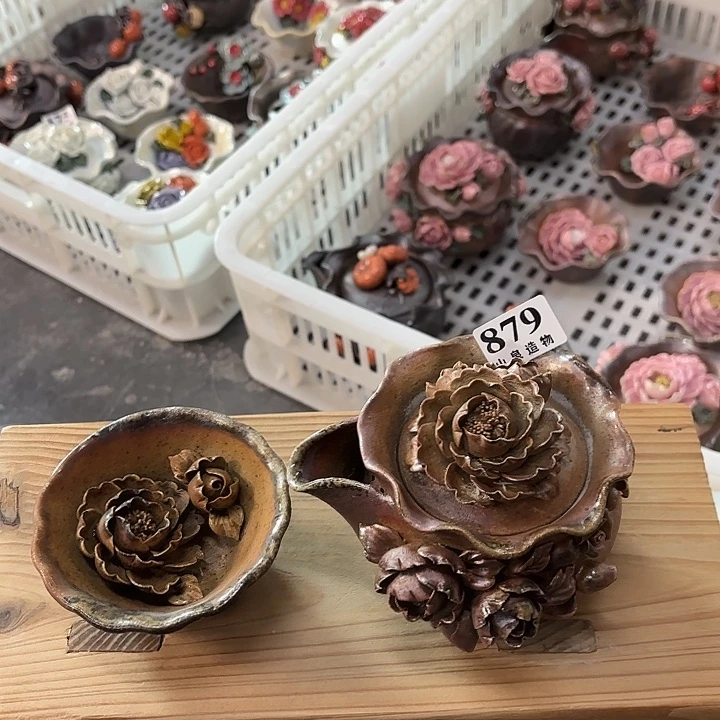 山泉造物手工制作柴烧879一套