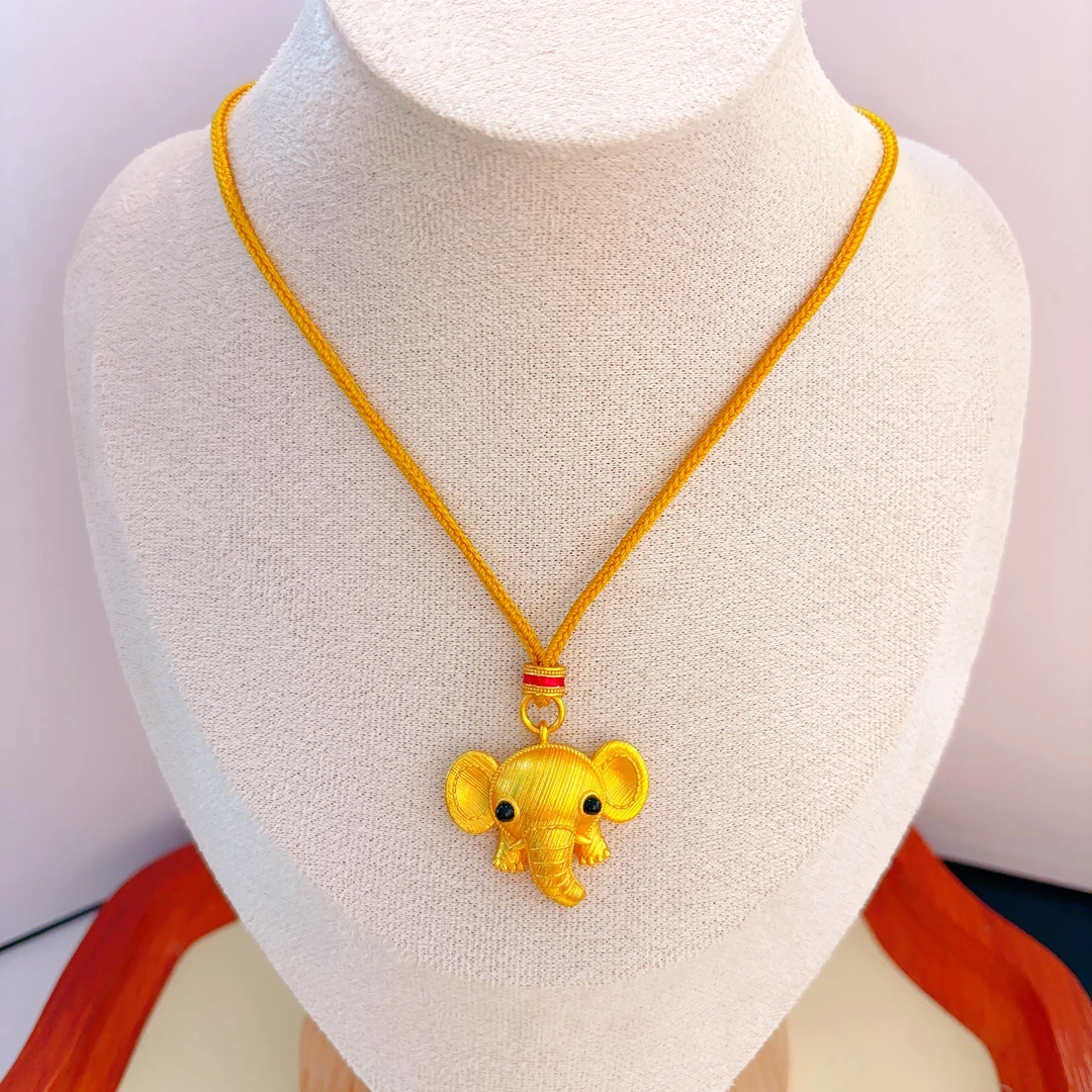 精美大象时尚项链10163