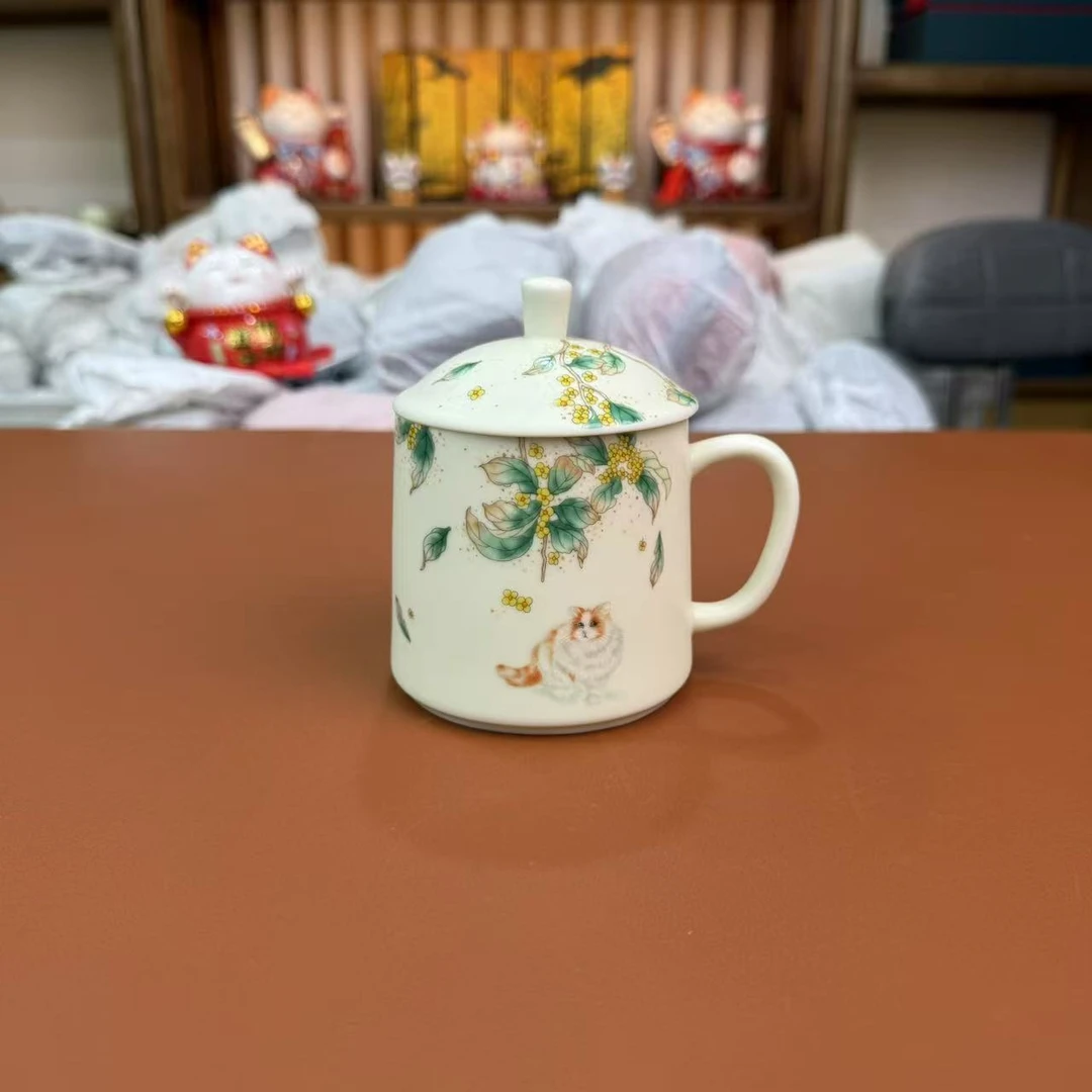 g163-小猫办公杯