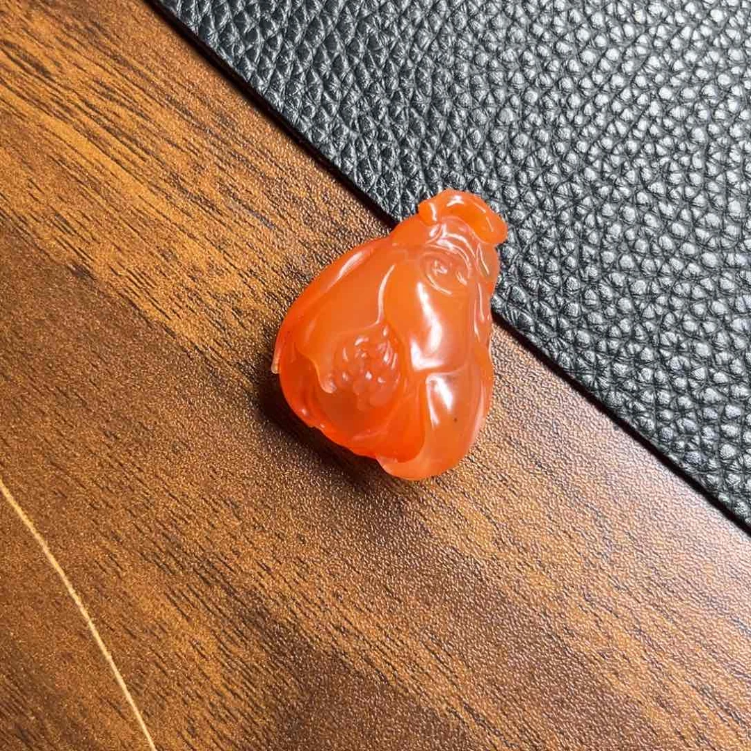 南红玛瑙未镶嵌颈饰