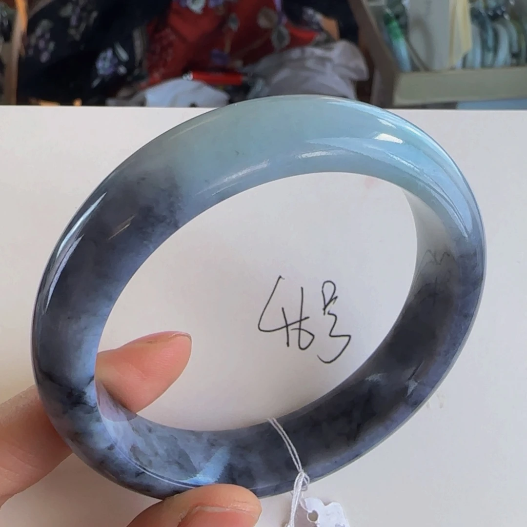 翡翠手镯未镶嵌老坑58