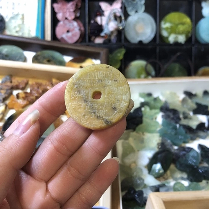 未镶嵌岫玉岫玉挂件