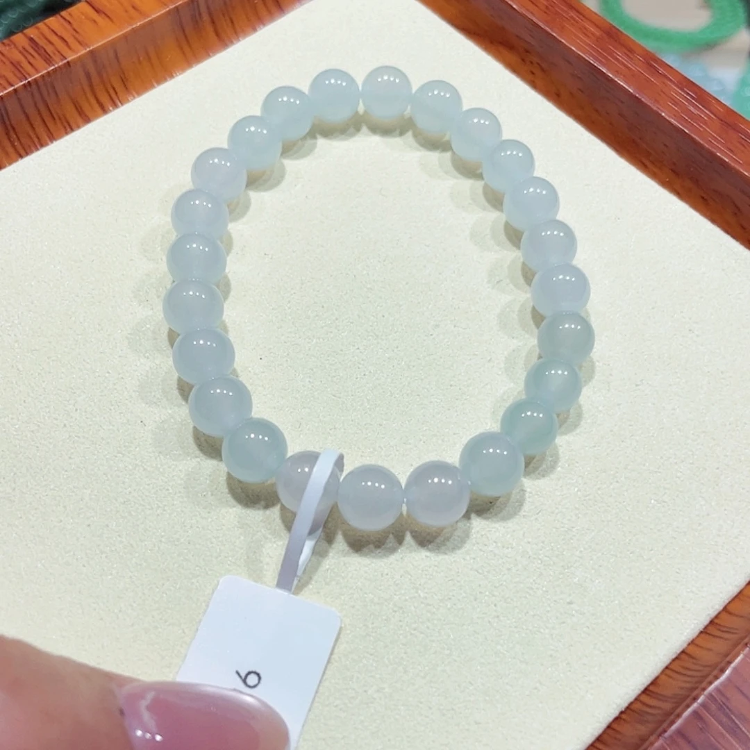 未镶嵌手链翡翠天然缅甸翡翠A货卡8
