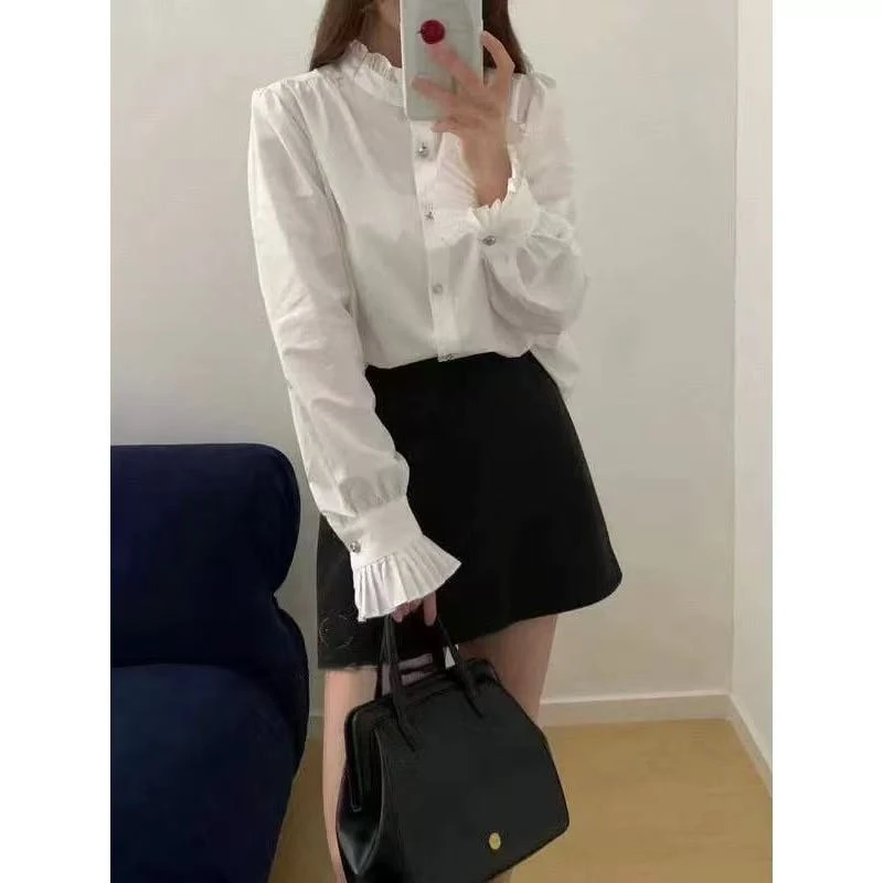 1018-BQ新款白色衬衫（80-135）