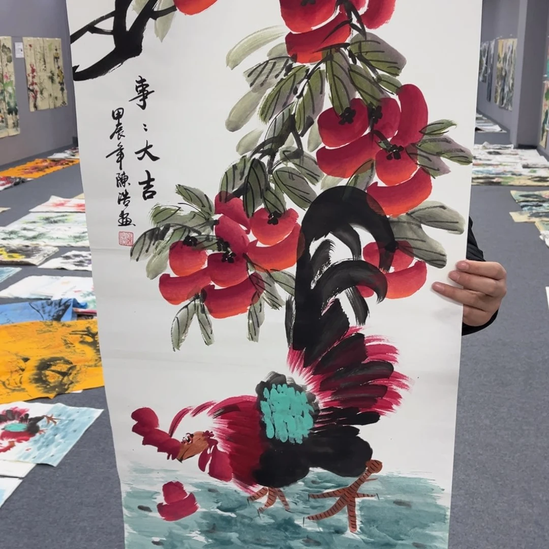 国画我的小伙伴们都在等