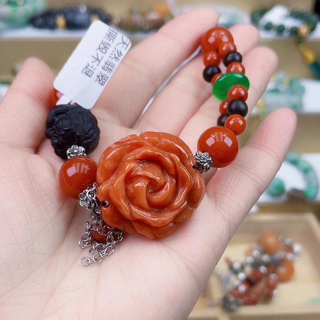 翡翠未镶嵌手链手链