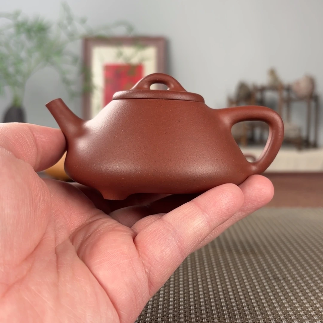 悠***风紫砂茶壶微瑕黄龙山原矿紫砂壶