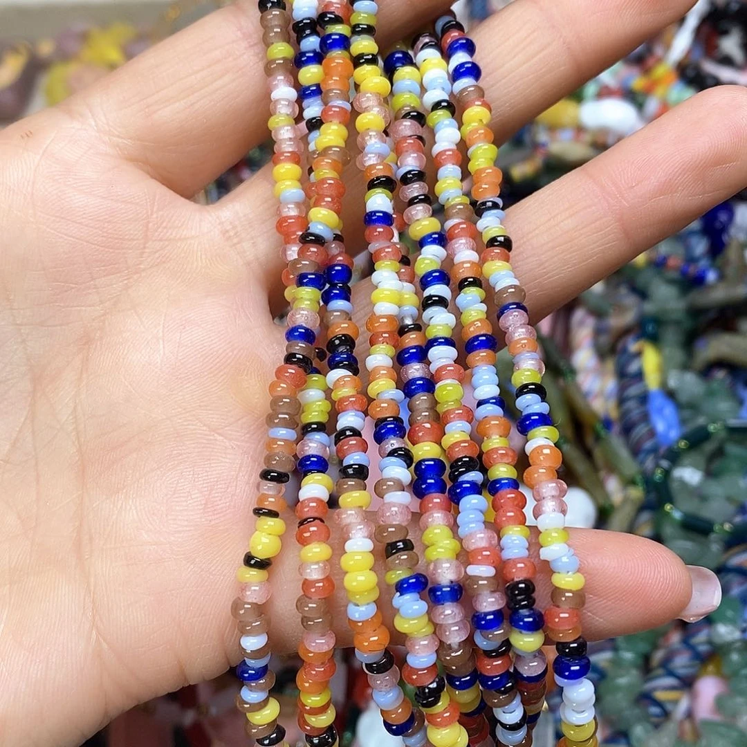 琉璃颈饰福利链子2条