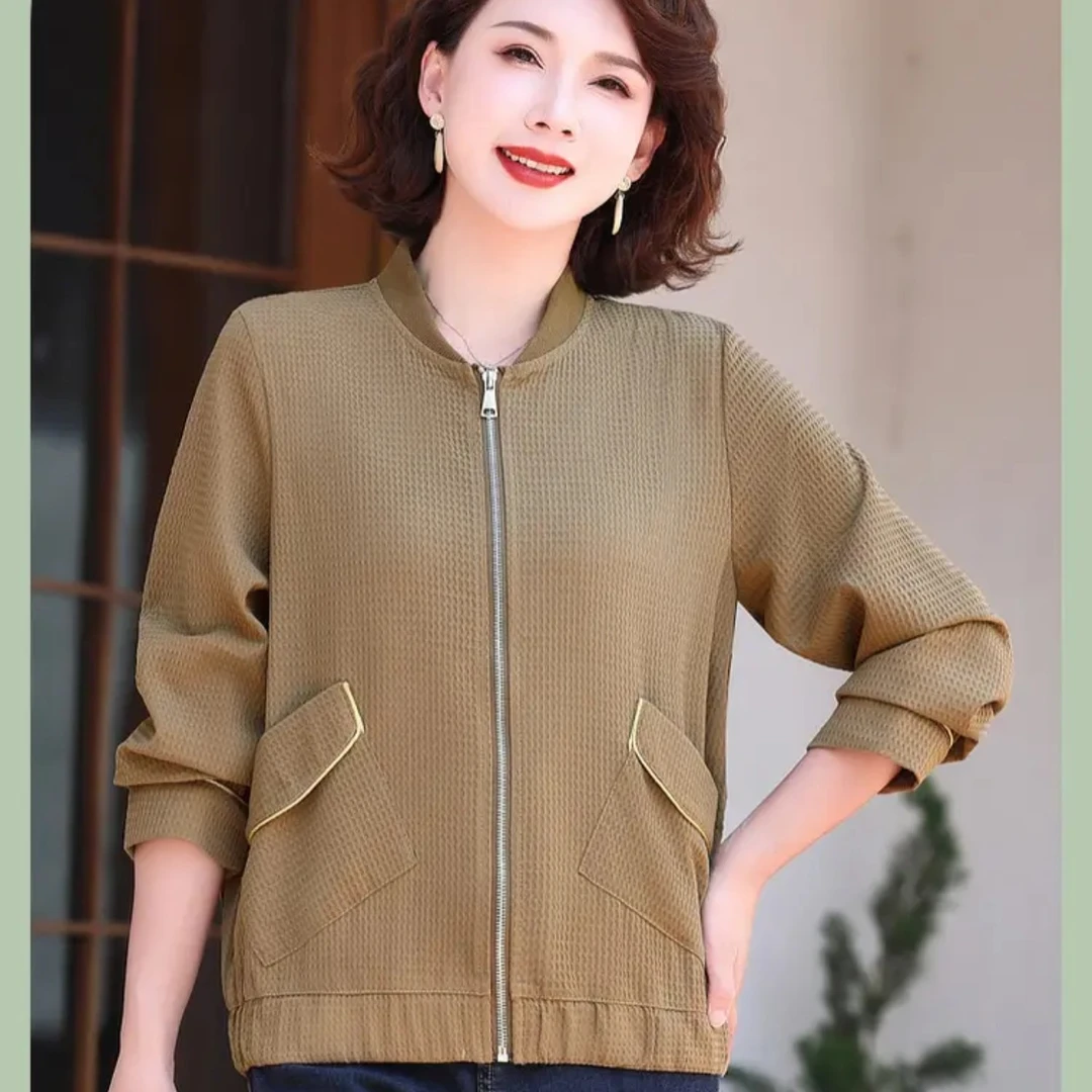 F010棒球服韩版短款春秋休闲百搭外套