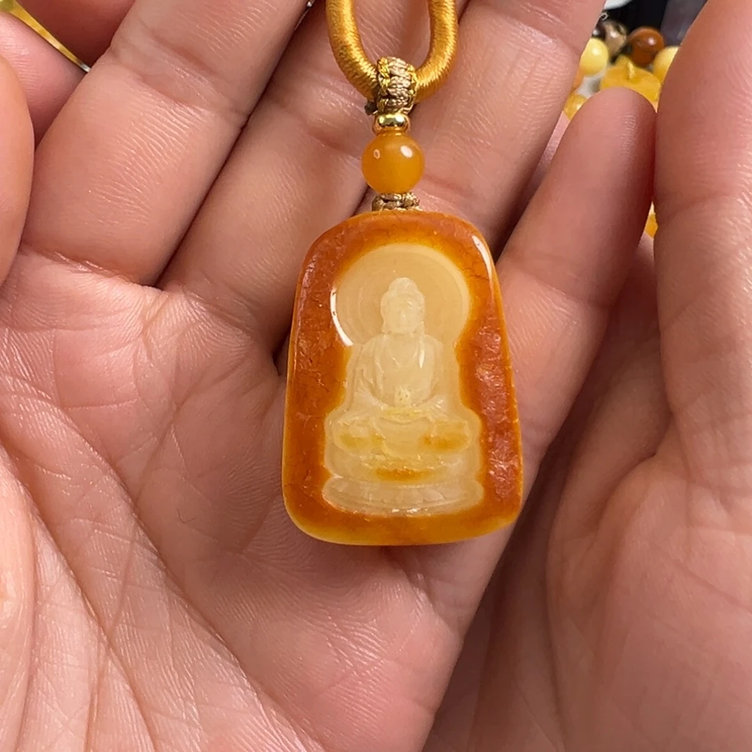 蜜蜡未镶嵌裸石蜜蜡