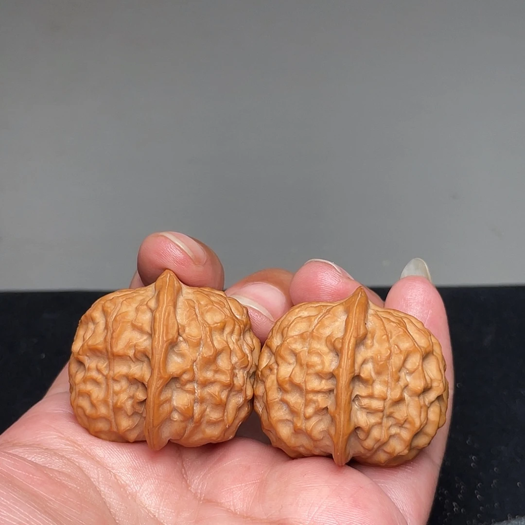 把件猴头核桃33×35全品头茬石门元宝XM3305