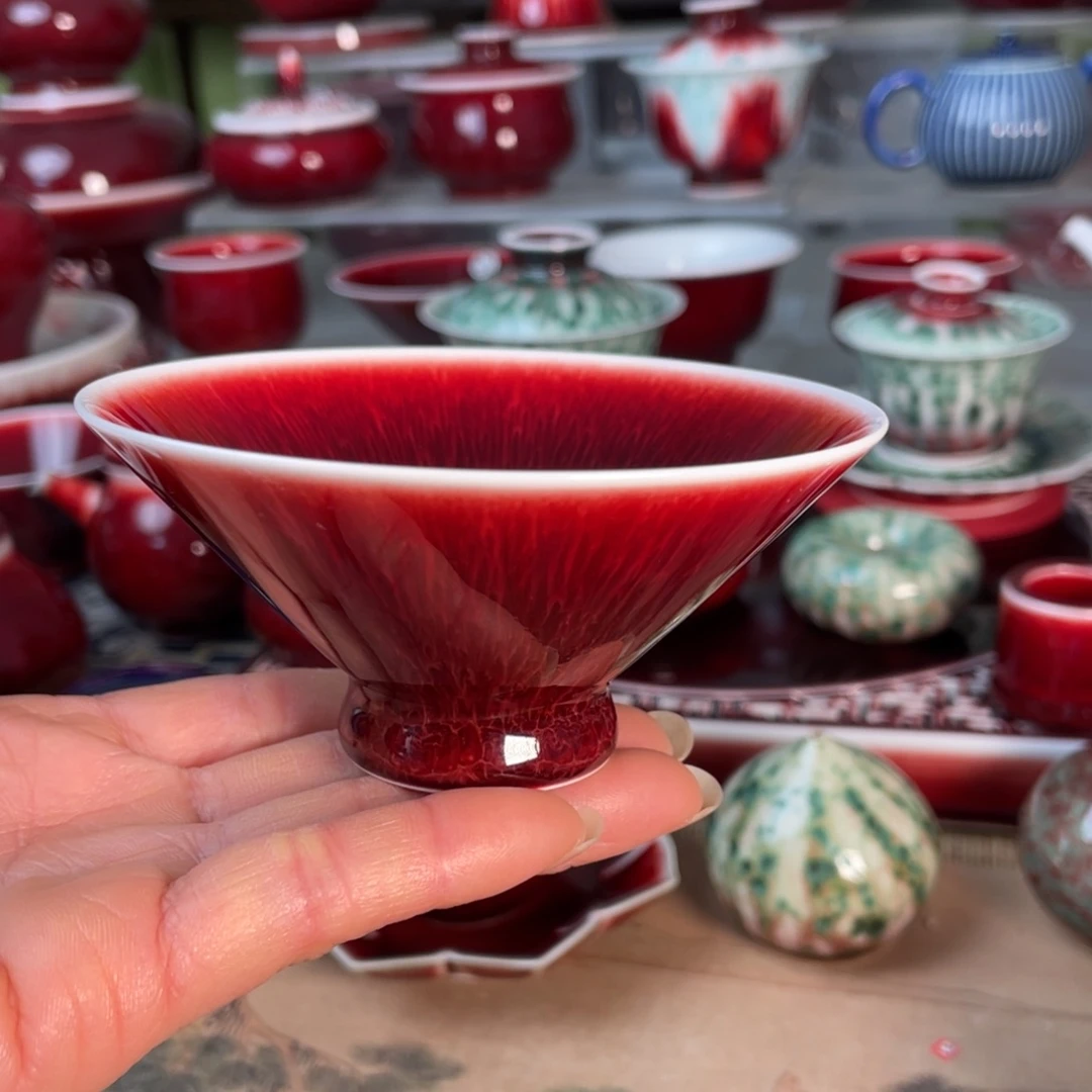 景德镇原矿釉斗笠