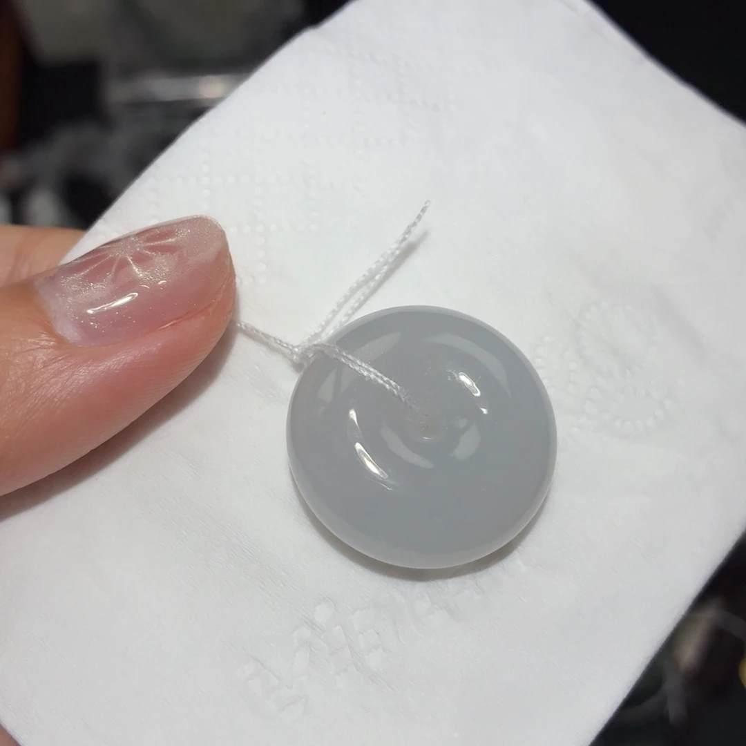 翡翠未镶嵌颈饰翡翠天然A货平安扣