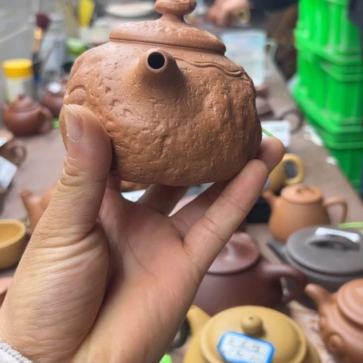 茶壶紫砂降坡供春260左右瑕疵不挑