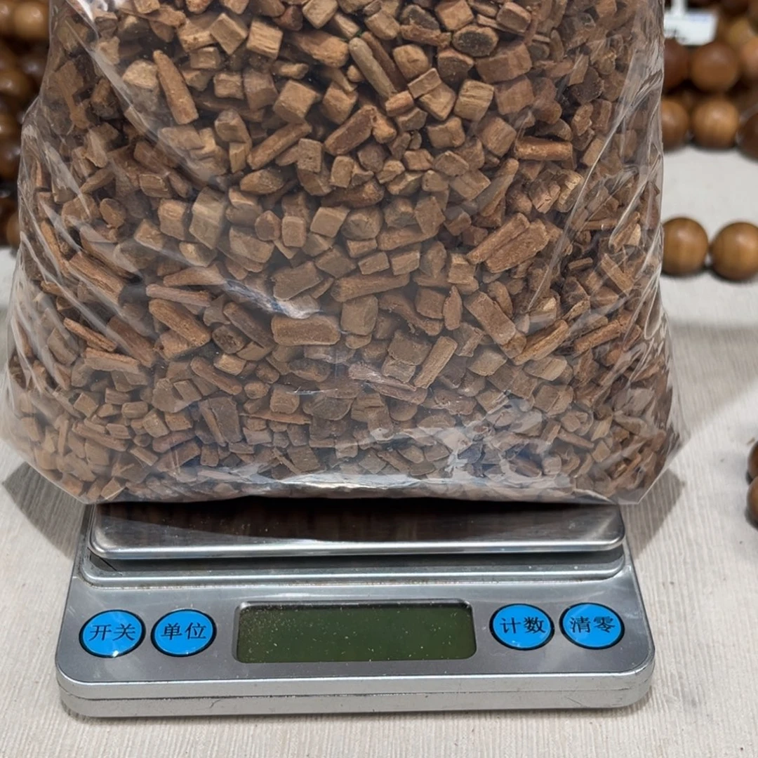 硯***鯖手串/手链檀香木檀香碎料500克，3号