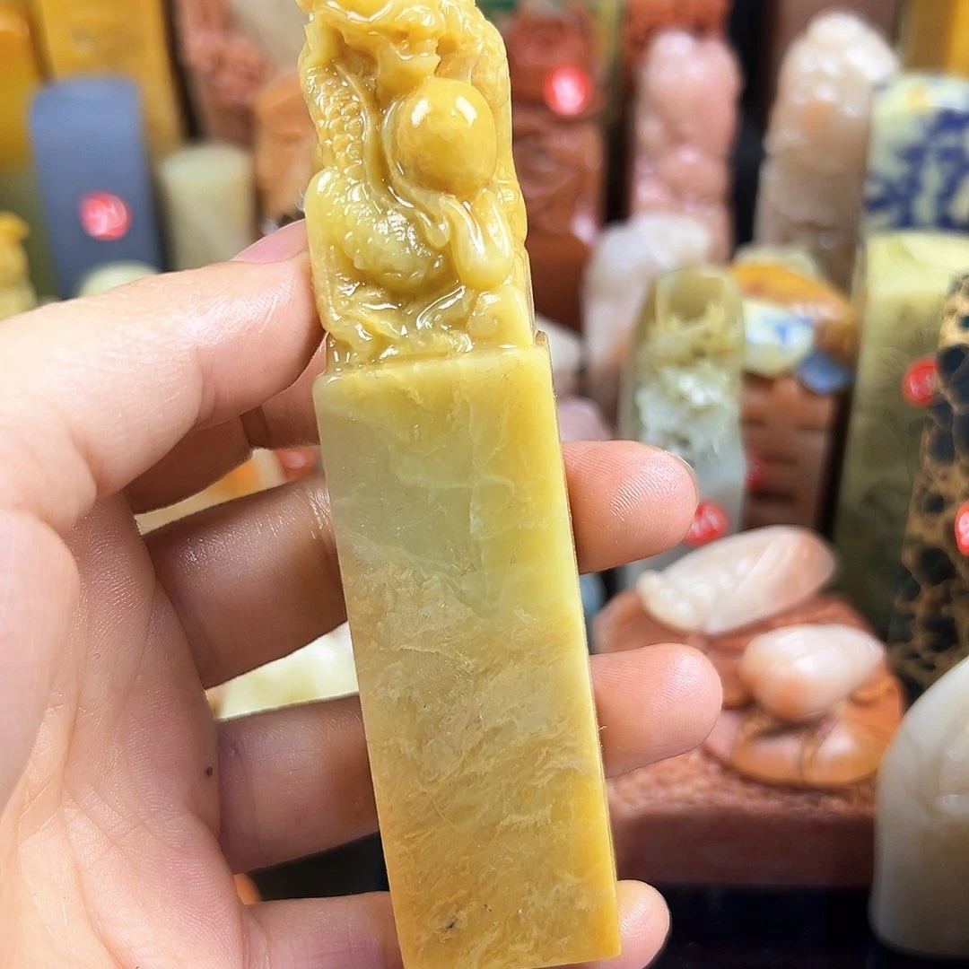 青田石印石在家待两