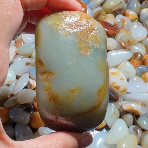 和田玉（糖玉）手链未镶嵌26