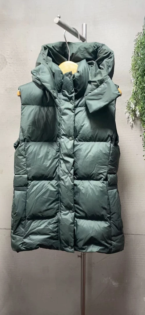 <嘿店>LLUU5格无袖马甲 羽绒 马甲背心