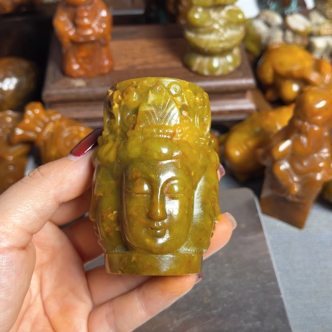 蛇纹石玉合金颈饰嗯嗯