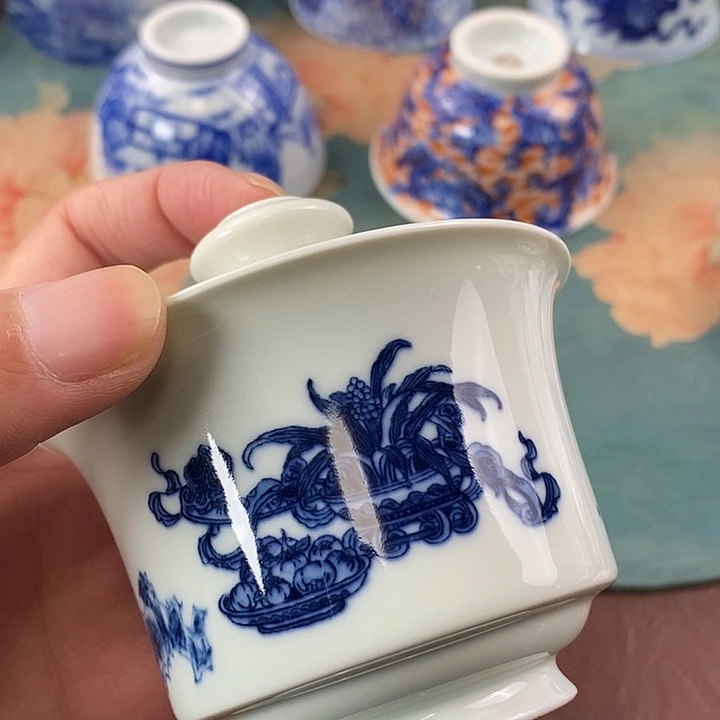 杯现代景德镇全手工全手绘茶具1688888