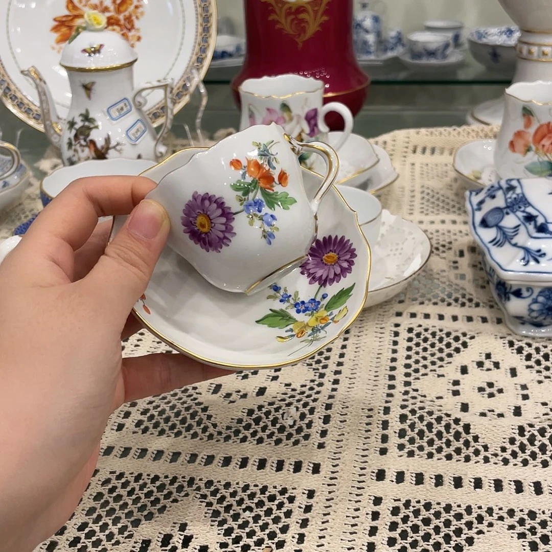 摆件中古一等摩卡杯