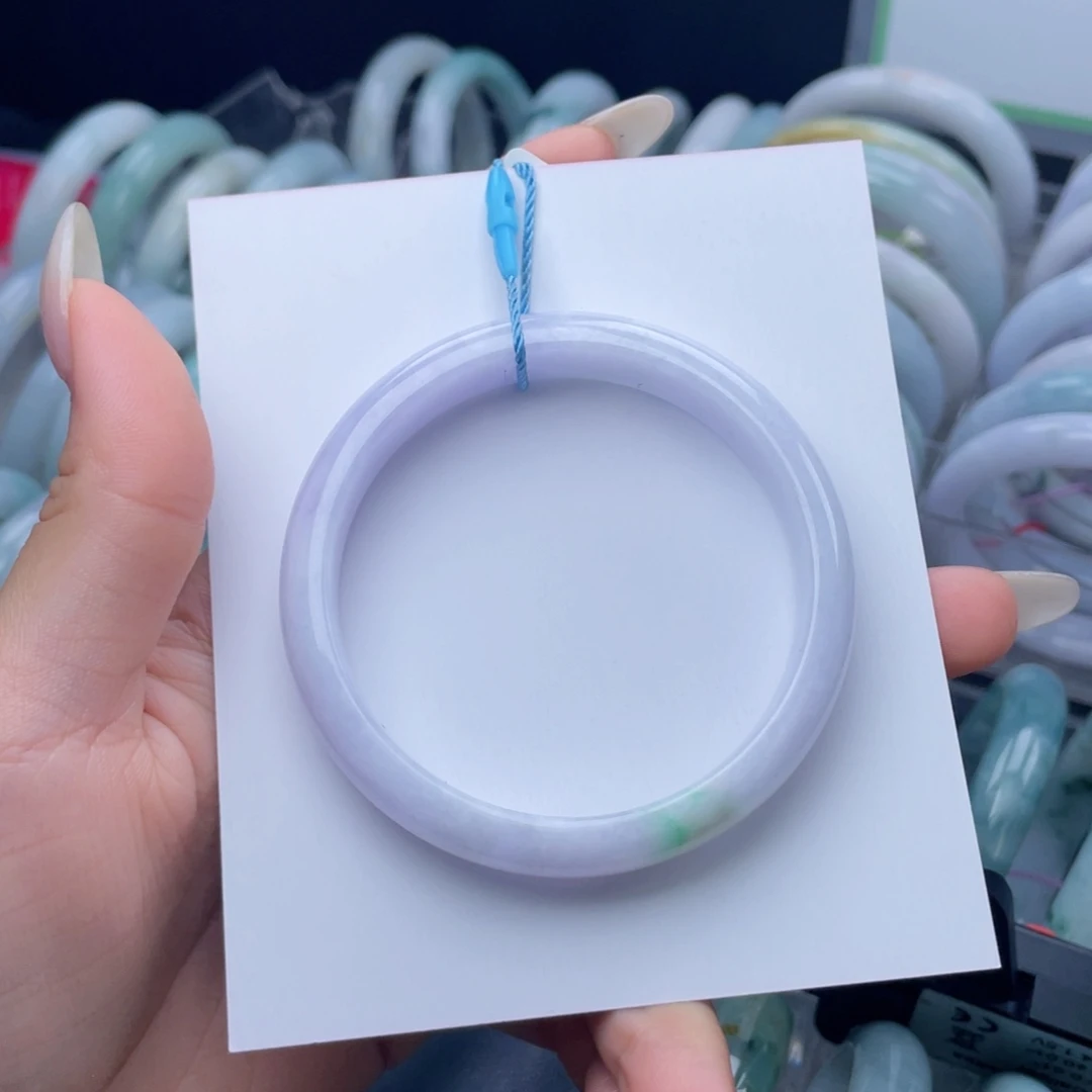 翡翠未镶嵌手镯56.3圈