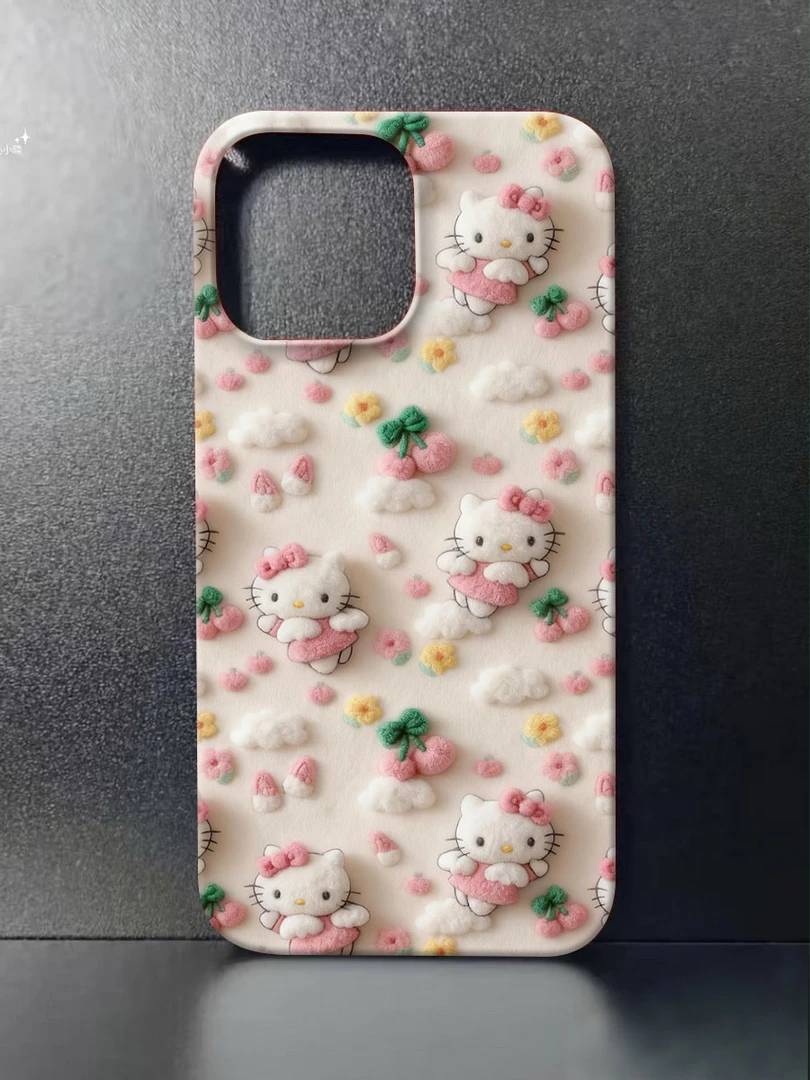 满屏可爱小猫咪防摔适用于苹果16promax17华为荣耀vivo小米等